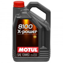 Моторное масло синтетическое Motul 8100 X-Power SAE 10W-60 4л. 106143