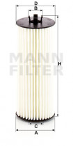 Масляный фильтр MANN-FILTER HU 6008/1 Z