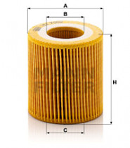 Масляный фильтр MANN-FILTER HU 7002 Z
