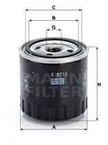 Масляный фильтр MANN-FILTER W 8013