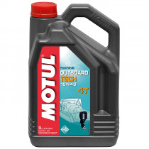 Масло моторное полусинтетическое Motul Outboard Tech 4T 10W-40 5л. 106354