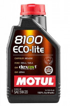 Масло моторное синтетическое Motul 8100 ECO-LITE 5W-20 1л. 109102