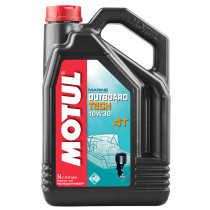 Олива моторна синтетична Motul Outboard Tech 4T 10W-30 5л. 106447