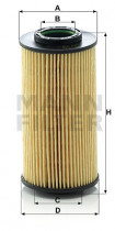 Масляный фильтр MANN-FILTER HU 712/10 X