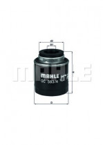 Масляный фильтр MAHLE OC 593/4