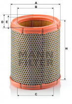 Воздушный фильтр MANN-FILTER C 1460