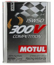 Масло моторное синтетическое Motul 300V Competition 15W-50 2л. 825702