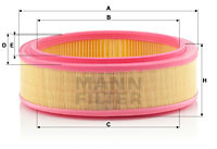 Воздушный фильтр MANN-FILTER C 2672/1