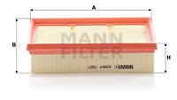 Воздушный фильтр MANN-FILTER C 2287