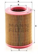 Воздушный фильтр MANN-FILTER C 1430