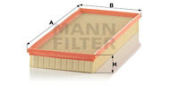 Воздушный фильтр MANN-FILTER C 40 163