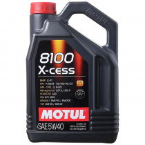 Масло моторное синтетическое Motul 8100 X-clean SAE 5W-40 4л. 104720