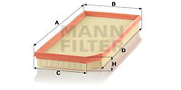Воздушный фильтр MANN-FILTER C 41 110
