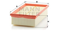 Воздушный фильтр MANN-FILTER C 2485/1