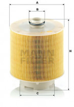 Воздушный фильтр MANN-FILTER C 17 137/1 X
