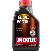 Масло моторное синтетическое Motul 8100 Eco-lite 0W-16 1л. 110376