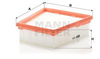 Воздушный фильтр MANN-FILTER C 2030