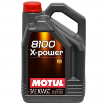 Моторное масло синтетическое Motul 8100 X-Power SAE 10W-60 5л. 106144