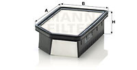 Воздушный фильтр MANN-FILTER C 25 013