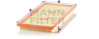 Воздушный фильтр MANN-FILTER C 43 139