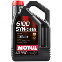 Масло моторное синтетическое Motul 6100 Syn-Clean SAE 5W-40 4л. 107942
