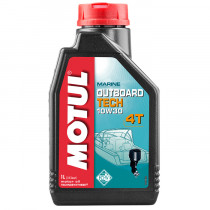 Олива моторна синтетична Motul Outboard Tech 4T 10W-30 1л. 106453
