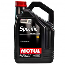 Масло моторное синтетическое Motul Specific 504.00-507.00 0W-30 5л. 107050