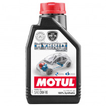 Масло моторное синтетическое Motul Hybrid Motor Oil SAE 0W16 1л. 107153