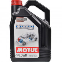 Масло моторное синтетическое Motul Hybrid SAE 0W8 4л. 107156