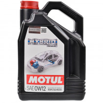 Масло моторное синтетическое Motul Hybrid SAE 0W12 4л. 107152