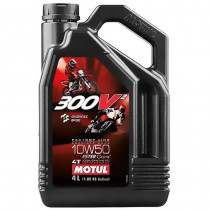 Масло моторное синтетическое Motul 300V² 4T Factory Line Road/Off Road SAE 10W-50 4л. 108587
