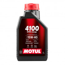 Масло моторное синтетическое Motul 4100 Syn-nergy SAE 15W-40 1л. 113149