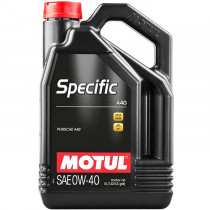 Моторное масло синтетическое Motul Specific Porsche A40 SAE 0W-40 5л. 112075
