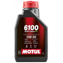 Масло моторное синтетичесское Motul 6100 Syn-Clean FE SAE 5W-30 1л. 112920