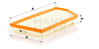 Воздушный фильтр MANN-FILTER C 45 004