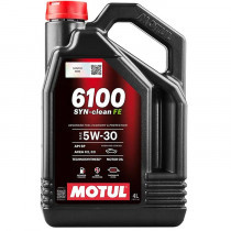 Масло моторное синтетичесское Motul 6100 Syn-Clean FE SAE 5W-30 4л. 112924