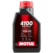 Масло моторное синтетическое Motul 4100 Syn-nergy SAE 15W-50 1л. 113161