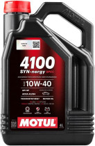 Масло моторное синтетическое Motul 4100 Syn-nergy Spec SAE 10W-40 4л. 112891