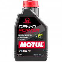 Моторное масло синтетическое Motul Gen-D Power Portable Genset Oil SAE 15W-40 1л. 111238