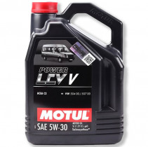 Масло моторное синтетическое Motul Power LCV V SAE 5W-30 5л. 109907