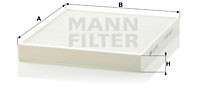 Фильтр MANN-FILTER CU 2757