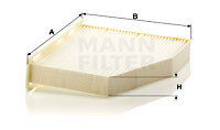 Фильтр MANN-FILTER CU 2939