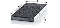 Фильтр MANN-FILTER CUK 4054