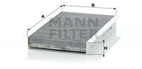 Фильтр MANN-FILTER CUK 2747