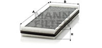 Фильтр MANN-FILTER CUK 3840