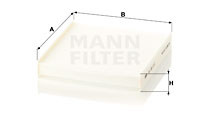 Фильтр MANN-FILTER CU 22 011