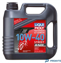 Liqui Moly Масло моторное синтетическое LiquiMoly Racing Synth 4T 10W-40, 4л 7512