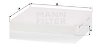 Фильтр MANN-FILTER CU 23 024