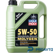 Liqui Moly Масло моторное синтетическое LiquiMoly Molygen 5W-50, 5л, 1906