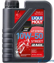 Liqui Moly Масло моторное синтетическое LiquiMoly Racing Synth 4T 10W-50, 4л 7508